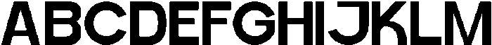 Quantro Sans Bold otf (700) Font UPPERCASE