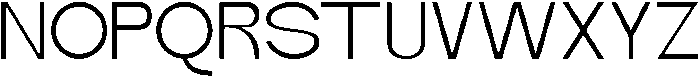 Quantro Sans Light otf (300) Font UPPERCASE
