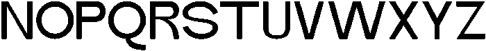 Quantro Sans Medium otf (500) Font UPPERCASE