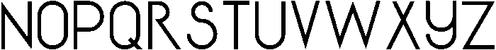Quantum Bold otf (700) Font UPPERCASE