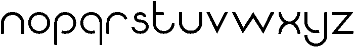 Quantum Bold otf (700) Font LOWERCASE