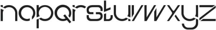 Quantum Futuristic otf (400) Font LOWERCASE