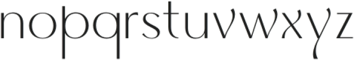 Quantum Mystique Extra Light otf (200) Font LOWERCASE