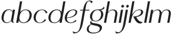 Quantum Mystique Italic otf (400) Font LOWERCASE