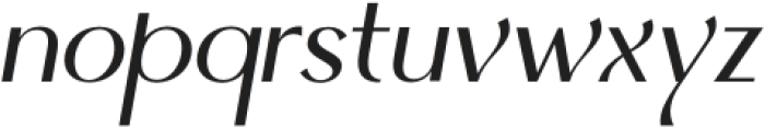 Quantum Mystique Medium Italic otf (500) Font LOWERCASE