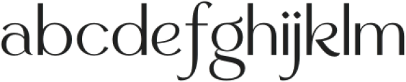 Quantum Mystique Regular otf (400) Font LOWERCASE