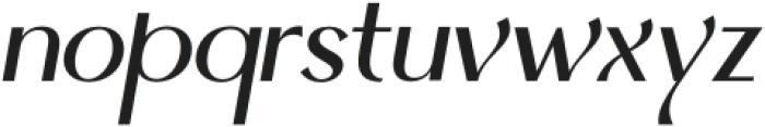 Quantum Mystique Semi Bold Italic otf (600) Font LOWERCASE