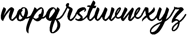 Quantum-Regular otf (400) Font LOWERCASE