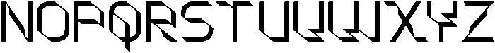 Quantum Regular otf (400) Font LOWERCASE