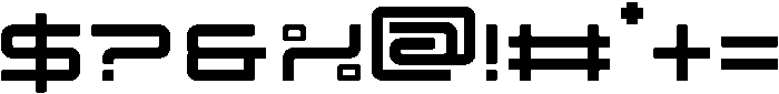 Quantum Regular otf (400) Font OTHER CHARS