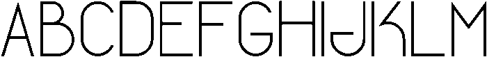Quantum Regular otf (400) Font UPPERCASE