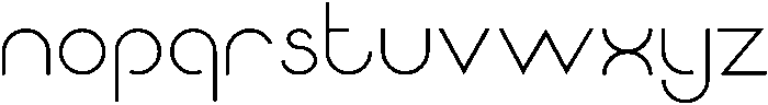 Quantum Regular otf (400) Font LOWERCASE