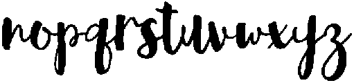 Quantum ttf (400) Font LOWERCASE