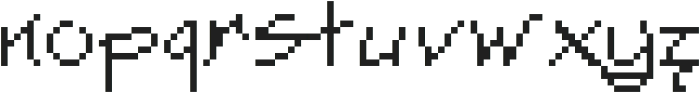 QuantumGlyphs ttf (400) Font LOWERCASE