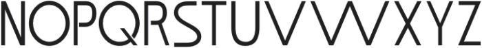 Quaralia Regular otf (400) Font UPPERCASE