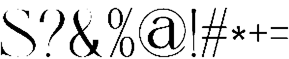 Quark Regular otf (400) Font OTHER CHARS