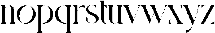 Quark Regular otf (400) Font LOWERCASE