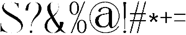 Quark Regular ttf (400) Font OTHER CHARS
