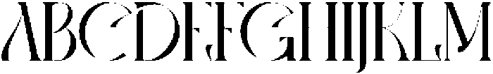 Quark Regular ttf (400) Font UPPERCASE