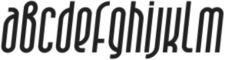 Quarpa Bold Italic ttf (700) Font LOWERCASE