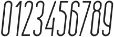 Quarpa Light Italic ttf (300) Font OTHER CHARS