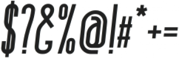 Quarpa Semi Bold Italic ttf (600) Font OTHER CHARS