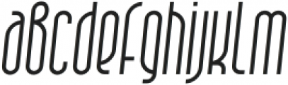 Quarpa Semi Light Italic ttf (300) Font LOWERCASE