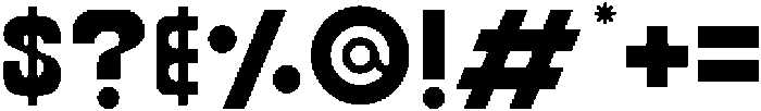 Quarter Slot Regular otf (400) Font OTHER CHARS