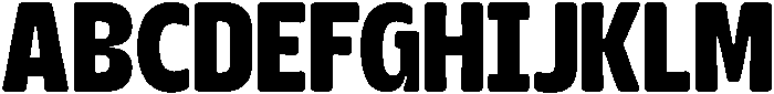 Quarty Regular otf (400) Font UPPERCASE
