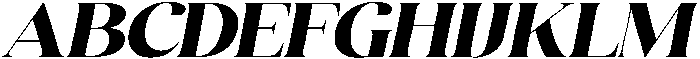 Quarty Serif Black Italic otf (900) Font UPPERCASE