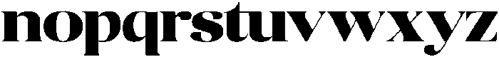 Quarty Serif Black otf (900) Font LOWERCASE