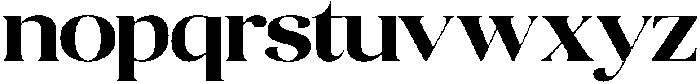 Quarty Serif Bold otf (700) Font LOWERCASE