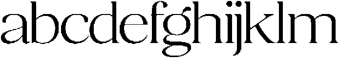 Quarty Serif Light otf (300) Font LOWERCASE
