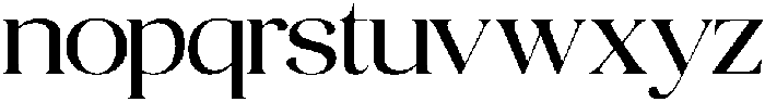 Quarty Serif Regular otf (400) Font LOWERCASE