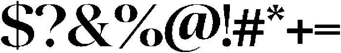 Quarty Serif Semi Bold otf (600) Font OTHER CHARS