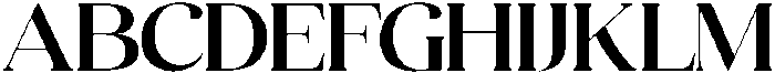 Quarty Serif Semi Bold otf (600) Font UPPERCASE