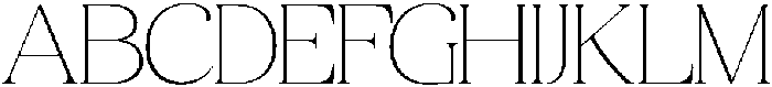 Quarty Serif Thin otf (100) Font UPPERCASE