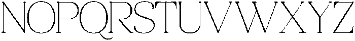 Quarty Serif Thin otf (100) Font UPPERCASE