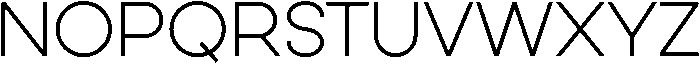 Quasar Regular otf (400) Font UPPERCASE