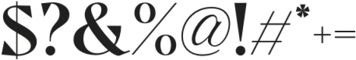 Quatro-Regular otf (400) Font OTHER CHARS