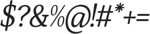 Qubeik Nue ExtraLight-Italic otf (200) Font OTHER CHARS