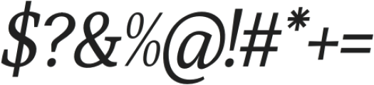 Qubeik Nue Light-Italic otf (300) Font OTHER CHARS