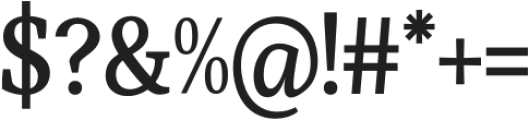 Qubeik Nue Medium otf (500) Font OTHER CHARS