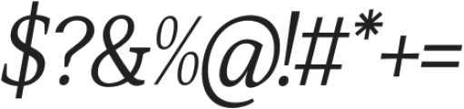 Qubeik Nue Thin-Italic otf (100) Font OTHER CHARS