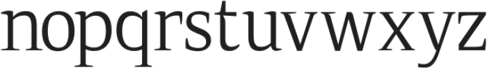 Qubeik Nue Thin otf (100) Font LOWERCASE