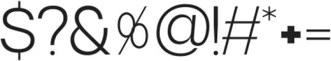 Qubic Grid Light ttf (300) Font OTHER CHARS