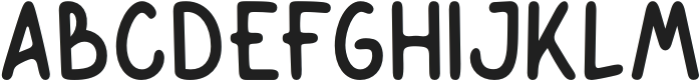 Qubiqu Regular otf (400) Font UPPERCASE