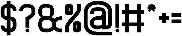 QueSera SERA Bold otf (700) Font OTHER CHARS