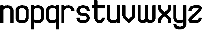 QueSera SERA Bold otf (700) Font LOWERCASE