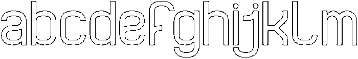 QueSera SERA-Hollow otf (400) FONT